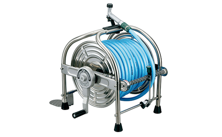 ステンレスホースリール　SLA-40P 散水用品 日用品 