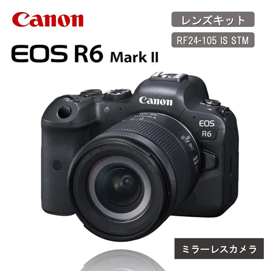 【Canon】キヤノン ミラーレス カメラ EOS R6 MarkⅡ RF24-105 IS STM レンズキット キャノン_0037C