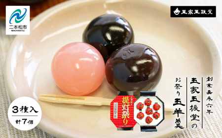 羊羹 お祭り玉羊羹 羊羹 和菓子【株式会社玉家玉振堂】
