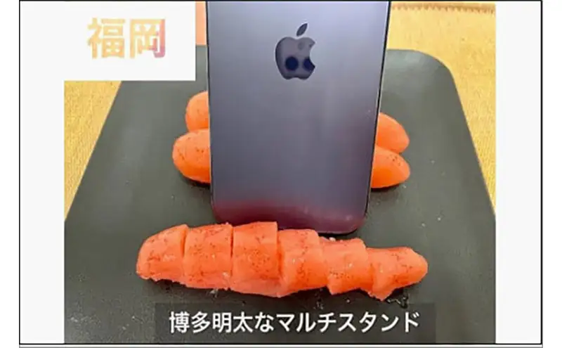 食品サンプルの【博多明太なマルチスタンド】 | クラフト 民芸 人気 おすすめ 送料無料
