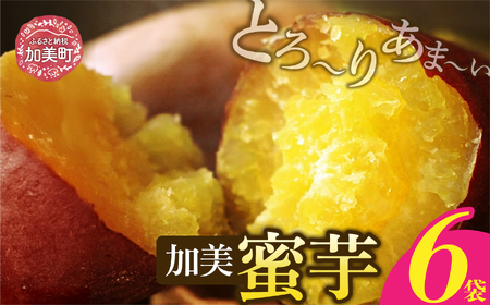 無添加 焼き芋 「加美蜜芋」200g以上×6パック [リロカリコクリ 宮城県 加美町 44581424]ほくほく 手軽 冷蔵 44581424