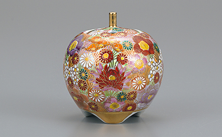 3号香炉　金花詰 民芸品 工芸品 雑貨 日用品 インテリア 香り 小物 