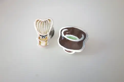 【金工】（茶）ちっちゃせんちっちゃわん ピンズセット