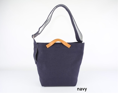 御影屋 松右衛門帆 コンビショルダー navy【ファッション バッグ 兵庫県 高砂市】