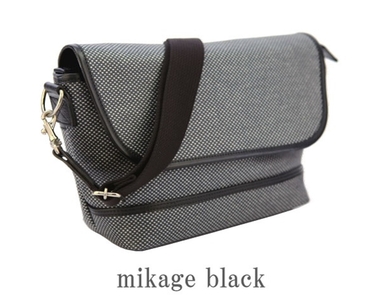 御影屋 松右衛門帆 ショルダーバッグ Vant（ヴァン） mikage black【ファッション バッグ 兵庫県 高砂市】