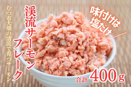 渓流サーモン　フレーク　100g×4パック入り