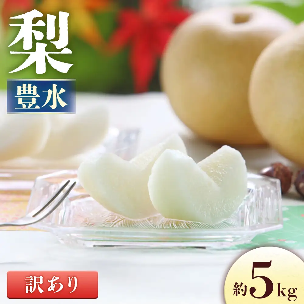 梨 豊水 約5㎏ 訳あり 梨