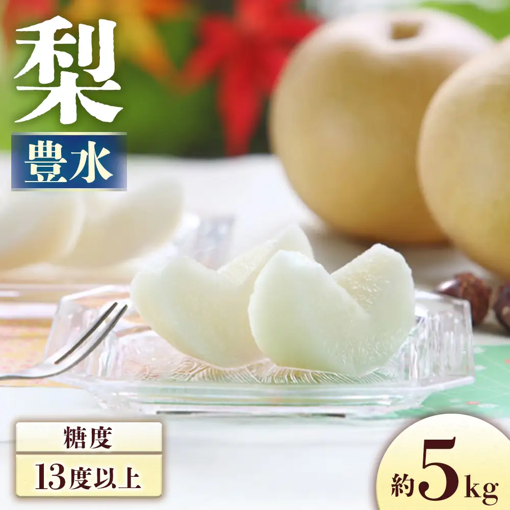 梨 豊水 約5㎏ 梨