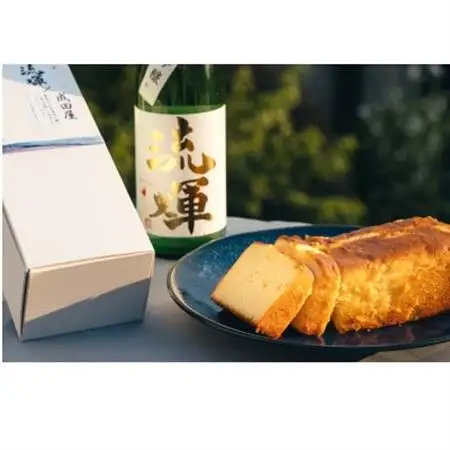 和酒パウンドケーキ　流輝×成田屋のコラボレーション_菓子・スイーツ 焼き菓子  _【1387701】