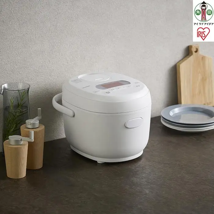 マイコンジャー 炊飯器 3合 アイリスオーヤマ RC-MDA30-W ｜ 炊飯器