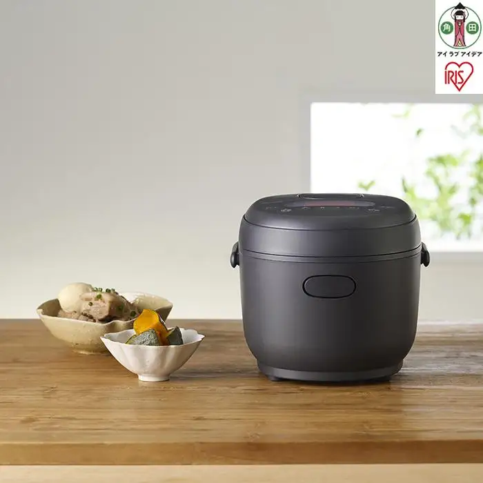 マイコンジャー 炊飯器 3合 アイリスオーヤマ RC-MDA30-B ｜ 炊飯器