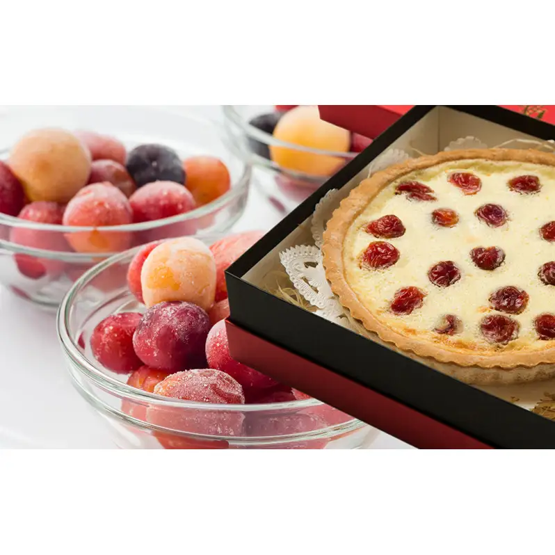 冷凍さくらんぼ 160g 3パック さくらんぼチーズタルト 1ホール セット 詰め合わせ さくらんぼ チーズタルト フルーツ 果物 冷凍フルーツ 冷凍果物 焼菓子 洋菓子 お菓子 おやつ デザート スイーツ タルト フルーツタルト 北海道 芦別市