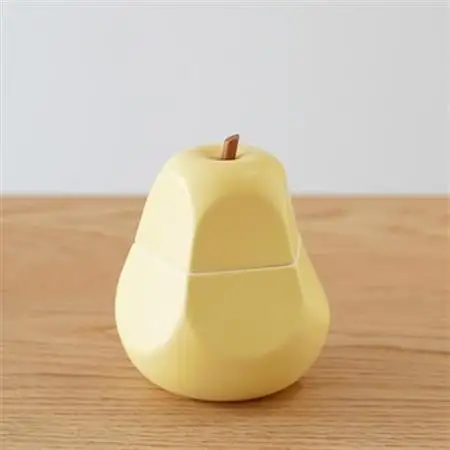 洋梨の形のシュガーポット poire ル・レクチェ　【ttyokzk ceramic design】_雑貨・日用品  キッチン用品 _【1096311】