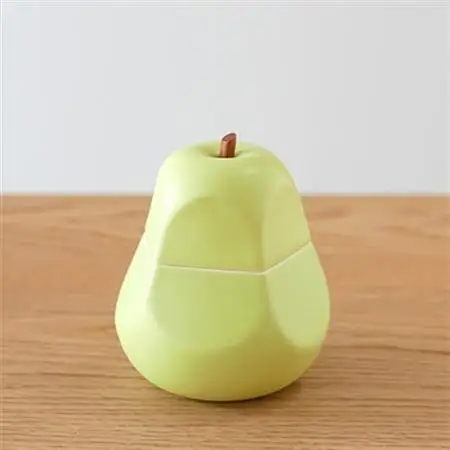 洋梨の形のシュガーポット poire ラ・フランス【ttyokzk ceramic design】_雑貨・日用品  キッチン用品 _【1096312】
