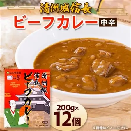 清洲城信長ビーフカレー(中辛)　12個セット_惣菜・加工品 レトルト    惣菜・加工品 カレー  _【1142687】