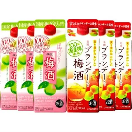 梅酒飲み比べ6本セット_酒・アルコール 梅酒    酒・アルコール リキュール・洋酒  _【1400153】