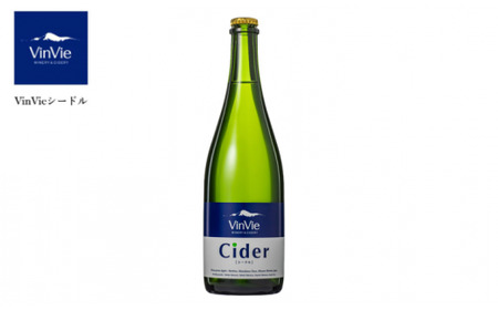 VI01　VinVieシードル（750ml）// 長野県 南信州 シードル 辛口 7% りんごのお酒 リンゴ 洋梨 やや辛口 贈答 ギフト 