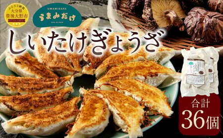 168-1040 うまみだけ しいたけ ぎょうざ 36個（18個×2袋）
