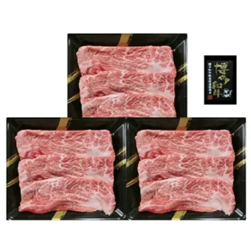 A4ランク 博多和牛 すき焼き肉(約500g)【B3-044】