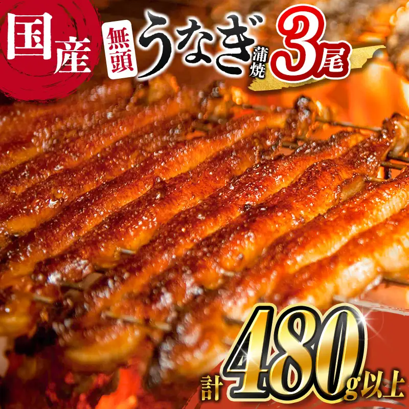 【2026年6月お届け】高評価！ 鰻 鰻楽 国産 3尾【C444-2606】