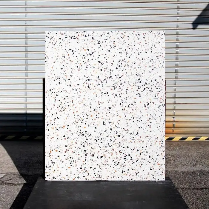 テラゾー 天板 中サイズ 1000mm×800mm×35mm(70kg)　家具 セメント コンクリート 富山市 鳥居セメント工業