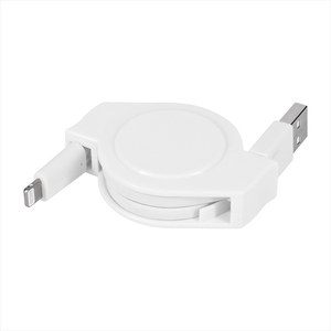 Owltech(オウルテック) 巻取り式 Type-A to Lightning ケーブル ホワイト1.2m OEC-CBR2AL12-WH 【 ケーブル 家電 神奈川県 海老名市 】