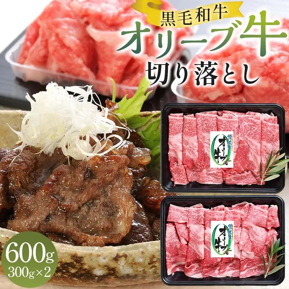 オリーブ牛切り落とし 600g（300g×2パック） | 切り落とし 