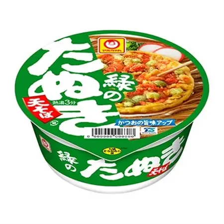 【毎月定期便】緑のたぬき天そば　東　12食　全12回_麺 そば  ソバ 蕎麦  定期便 定期便  _【4011092】