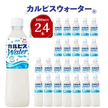 【2ヵ月毎定期便】『カルピスウォーター』PET500ml　24本　隔月全6回_飲料・ドリンク  ジュース   定期便 定期便  _【4011133】