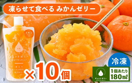 アイスゼリー みかんゼリー 10個 みかん [m01-a046]