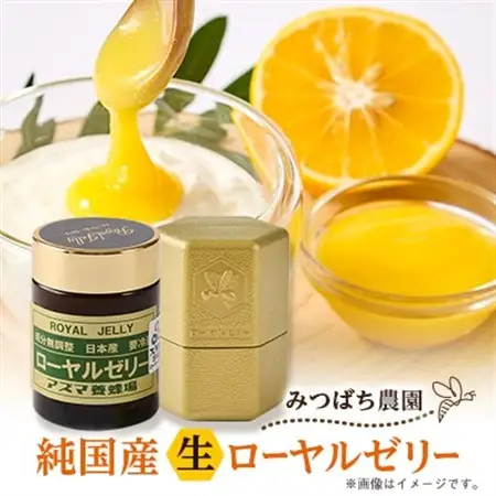 100g　国産はちみつ　生ローヤルゼリー　ローヤルゼリー専門養蜂場で採取　_調味料 はちみつ  ハチミツ 蜂蜜_【配送不可地域：離島】【1278562】