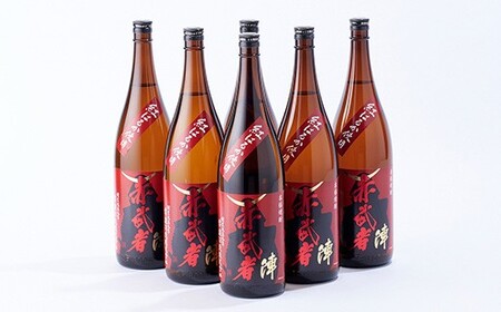 『赤武者 陣』 1,800ml 6本 紅はるか仕込芋焼酎