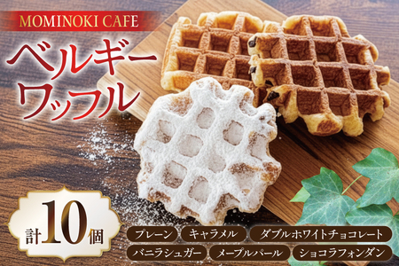 お菓子 詰め合わせ ベルギーワッフル 10個入 [Mominoki Cafe 石川県 津幡町 28aa0003]