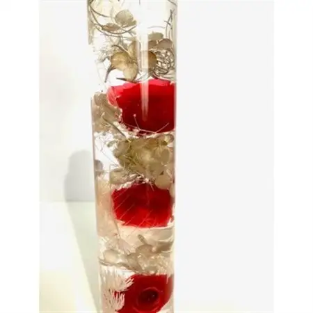ハーバリウム・赤い薔薇【配送不可地域：離島・北海道・沖縄県】【1466796】