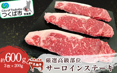 ステーキ サーロインステーキ 3枚入 600g