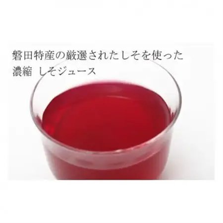 濃縮しそジュース 500ml×2本_飲料・ドリンク 野菜ジュース ジュース _【1483404】