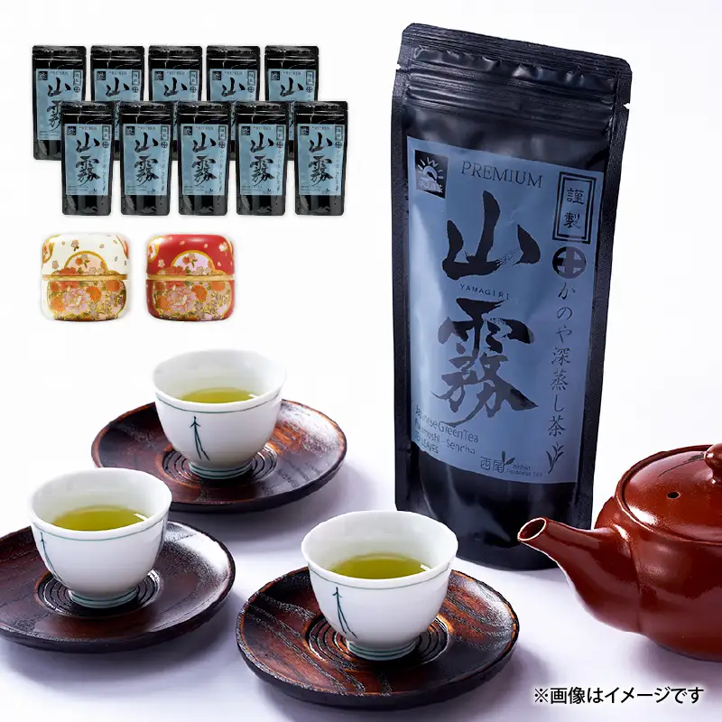 169-1 かのや深蒸し煎茶 お得な10袋セット KN028-001-02 茶