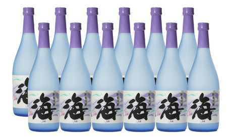 441-1 芋焼酎『海』8.64L（720ml×12本） KN034-001-02 酒 焼酎