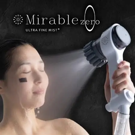 新品・未使用品です。　Mirable zero シャワーヘッド ミラブルzero サイエンス製ファインバブルシャワーヘッド_ミラブル
