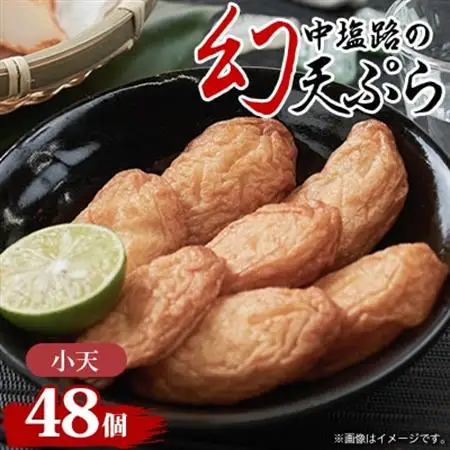 【練り天ぷら合計48個】中塩路の幻天ぷら　小天8個入り×6パック 　_魚介・海産物 かまぼこ・練り製品  カマボコ 練物 練り物 ねりもの_【配送不可地域：離島・北海道・沖縄県】【1479267】