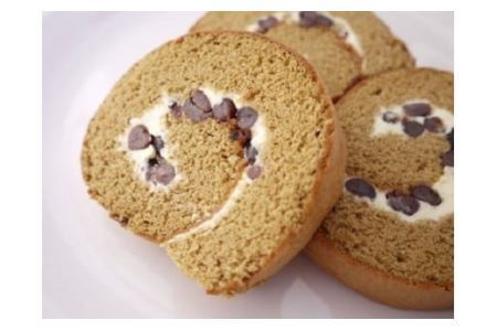 富士川町産たまごを使用したコーヒーロール４本セット　ロールケーキ 珈琲 洋菓子 お菓子 卵 鶏卵 加工品 スイーツ 山梨 富士川町