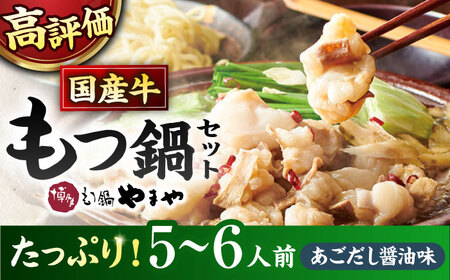 もつ鍋 あごだし醤油味（5-6人前）もつ鍋 ADAN018