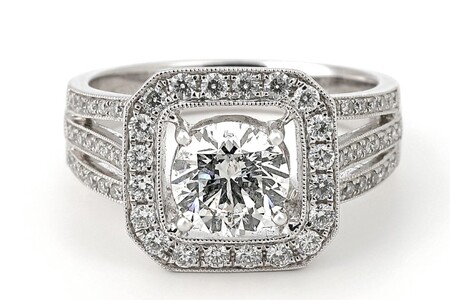 【ふるなび限定】【一点もの】ダイヤモンド（1.010ct）プラチナリング　R88　K05144-H　FN-Limited-SP