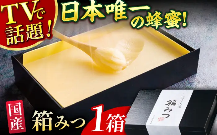 箱はちみつ 国産  400g | ハチミツ 12月-3月限定発送 [AFAI011]