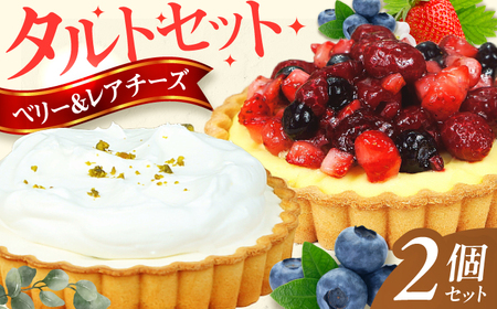 タルトセット（ベリーベリータルト・ラムレーズンのレアチーズタルト） / ケーキ[AFAK130]