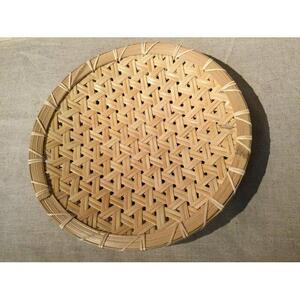 そばうどん盛りざる３　※受注生産につき、発送までに最大2ヶ月程かかる場合あり ｜ 竹工芸 伝統工芸品 日用品 雑貨 栃木県 大田原市