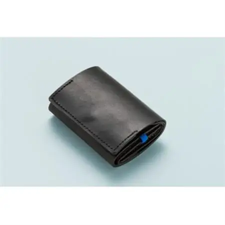 colmのコンパクト財布 ブラック「カードが見やすく取り出しやすい小さな財布」_装飾品・工芸品 財布 服飾小物 _【1404287】