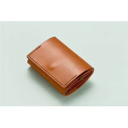 colmのコンパクト財布 キャメル「カードが見やすく取り出しやすい小さな財布」_装飾品・工芸品 財布 服飾小物 _【1404345】