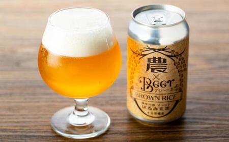 TDM 1874 Brewery クラフトビール　農×Beer（のびーる）はるみ玄米（350ml×3本）【お酒・地ビール・酒】 ABG0005