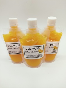 ⑩自然塾　みかん ハニーゼリー　３個入り【szjk0004】